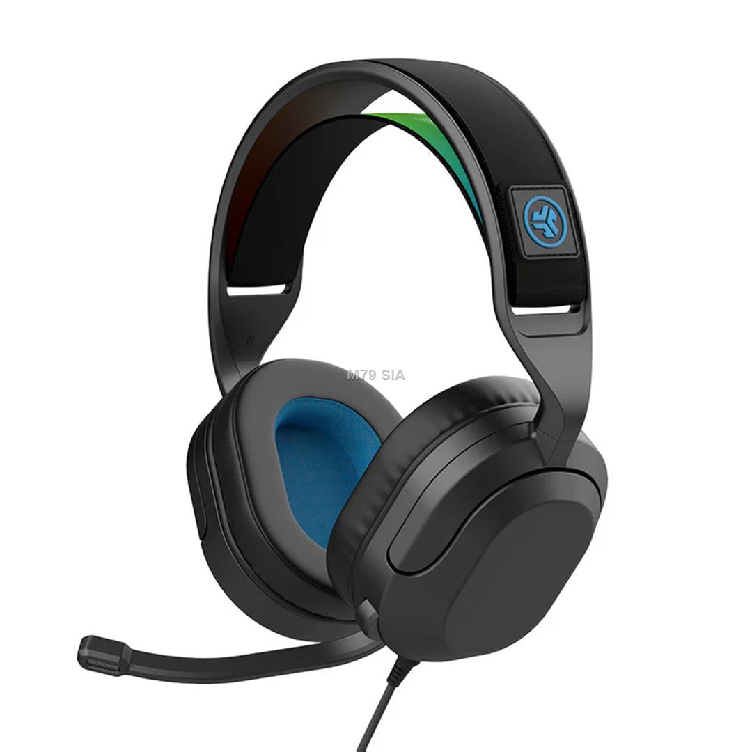 Jlab Nightfall Wired Gaming Headset Black Kabelgebunden, 3,5-mm-AUX-Konsolenkabel austiņas