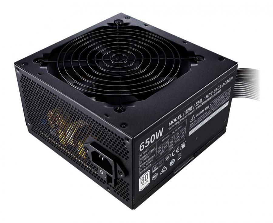 Cooler Master PSU 650W CoolerM. MWE White V2 230V 80+, cable type: flat black 4719512082904 Barošanas bloks, PSU