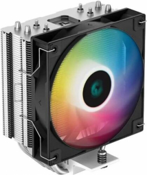 Deepcool CPU Cooler AG400 BK ARGB Black, Intel, AMD procesora dzesētājs, ventilators
