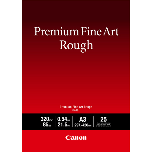 Canon FA-RG 1 Premium Fine Art Rough A 3, 25 Sheet, 320 g papīrs