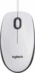 Logitech M100, Corded mouse, White   5704174990390 Datora pele