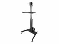 STARTECH WKSTNCART MOBILE WORKSTATION CART TV stiprinājums