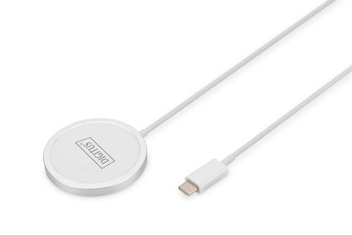 ASSMANN WIRELESS CHARGING PAD MAGNETIC 15W MAGSAFE COMPATIBLE Powerbank, mobilā uzlādes iekārta