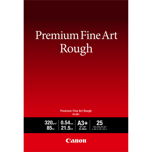 Canon FA-RG 1 Premium Fine Art Rough A 3+, 25 Sheet, 320 g papīrs