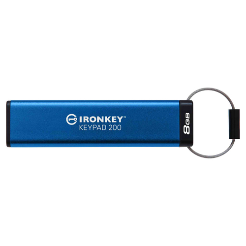 KINGSTON 8GB IronKey Keypad 200 USB Flash atmiņa