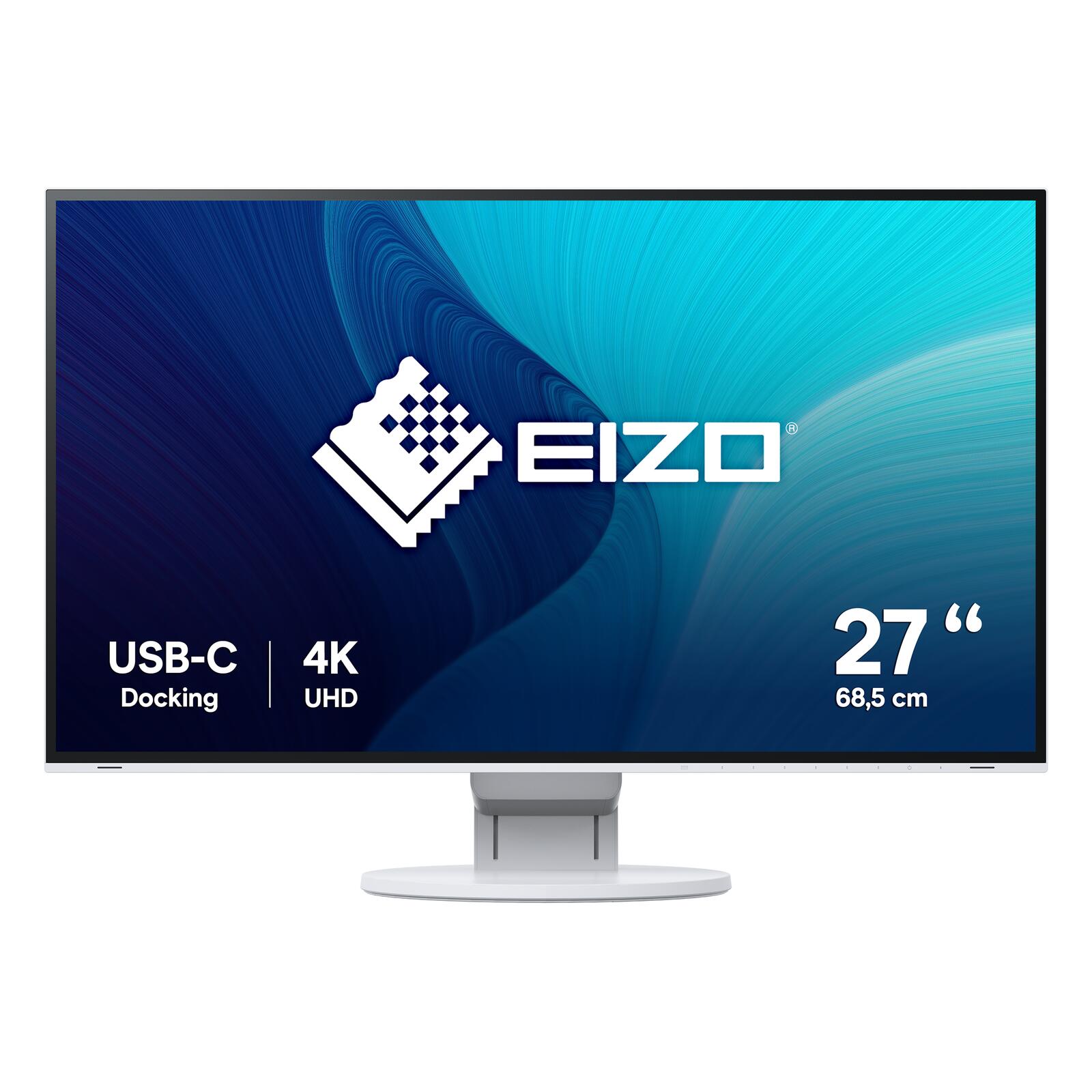 EIZO FlexScan EV2785 - 27 - LED - HDMI, DIsplayPort, USB-C - white monitors