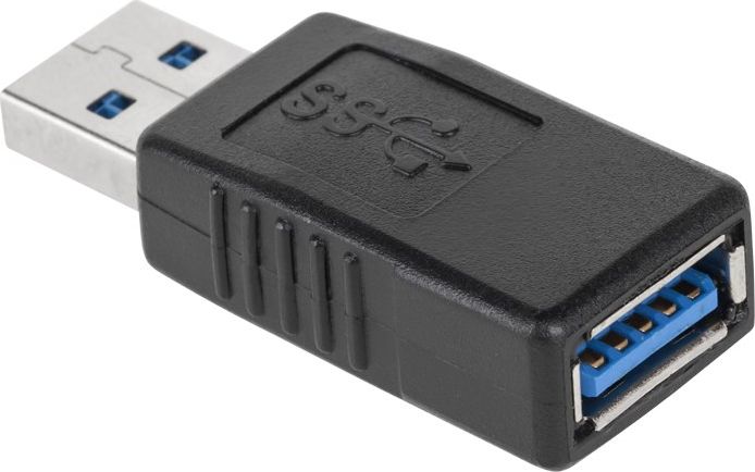 Adapter USB USB - USB Czarny  (LEC-ZLA0866) LEC-ZLA0866 (5901436789772)