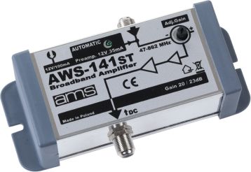 Wzmacniacz antenowy AMS AWS-141ST ANT0213 (5901436782599) Satelītu piederumi un aksesuāri