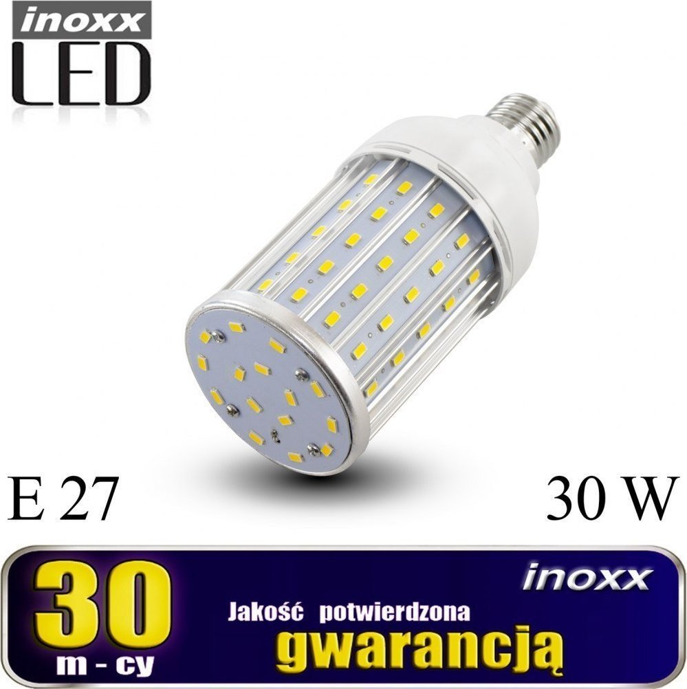 Nvox E27 LED Corn Bulb 30W Metal 4000K Neutral apgaismes ķermenis