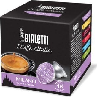 MILANO 100% Arabica capsules for BIALETTI CAFF D'ITALIA - 16 capsules piederumi kafijas automātiem