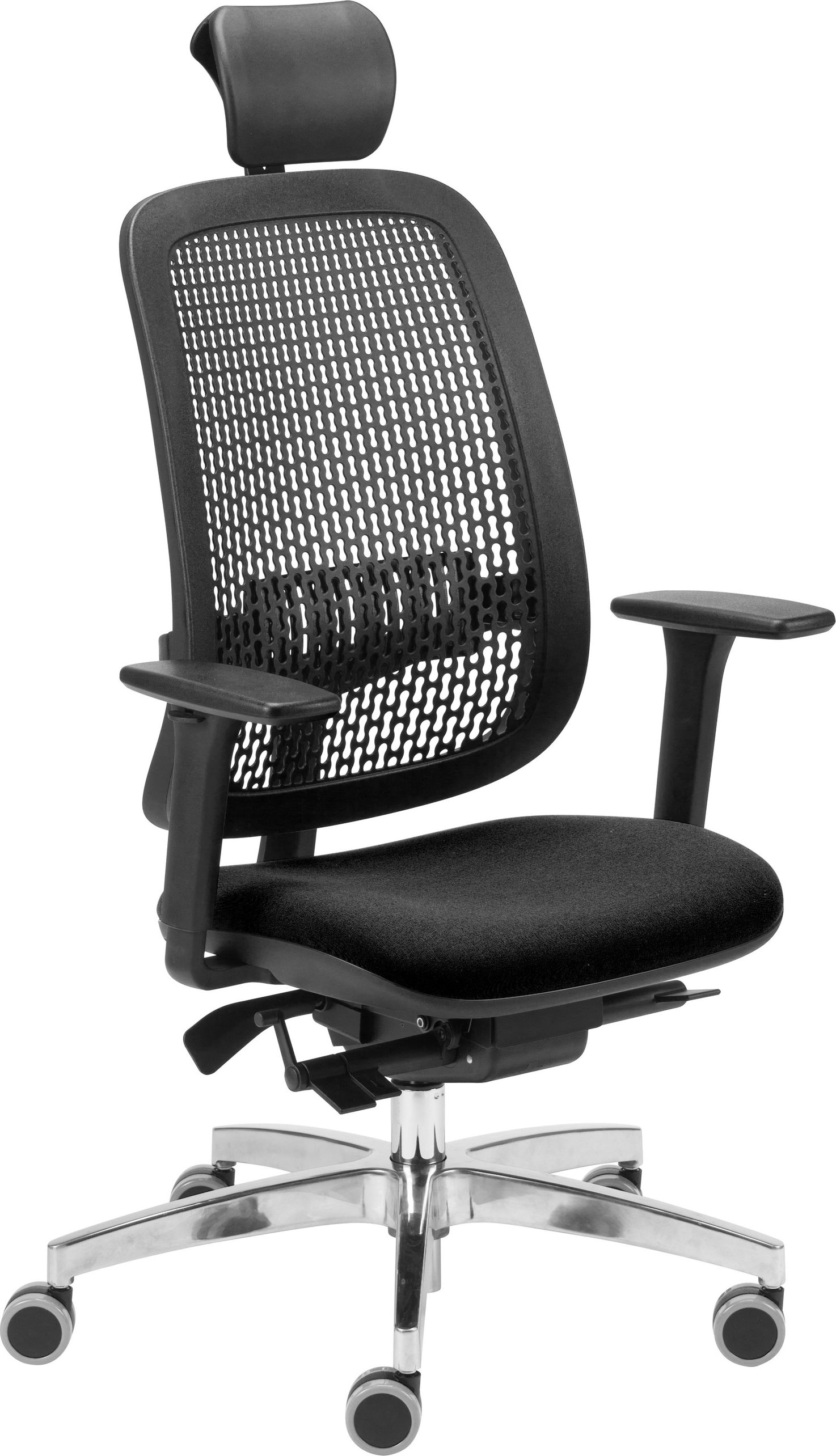 Krzeslo biurowe Office Products Skiatos Czarne 23023651-05 (5901503617489) datorkrēsls, spēļukrēsls