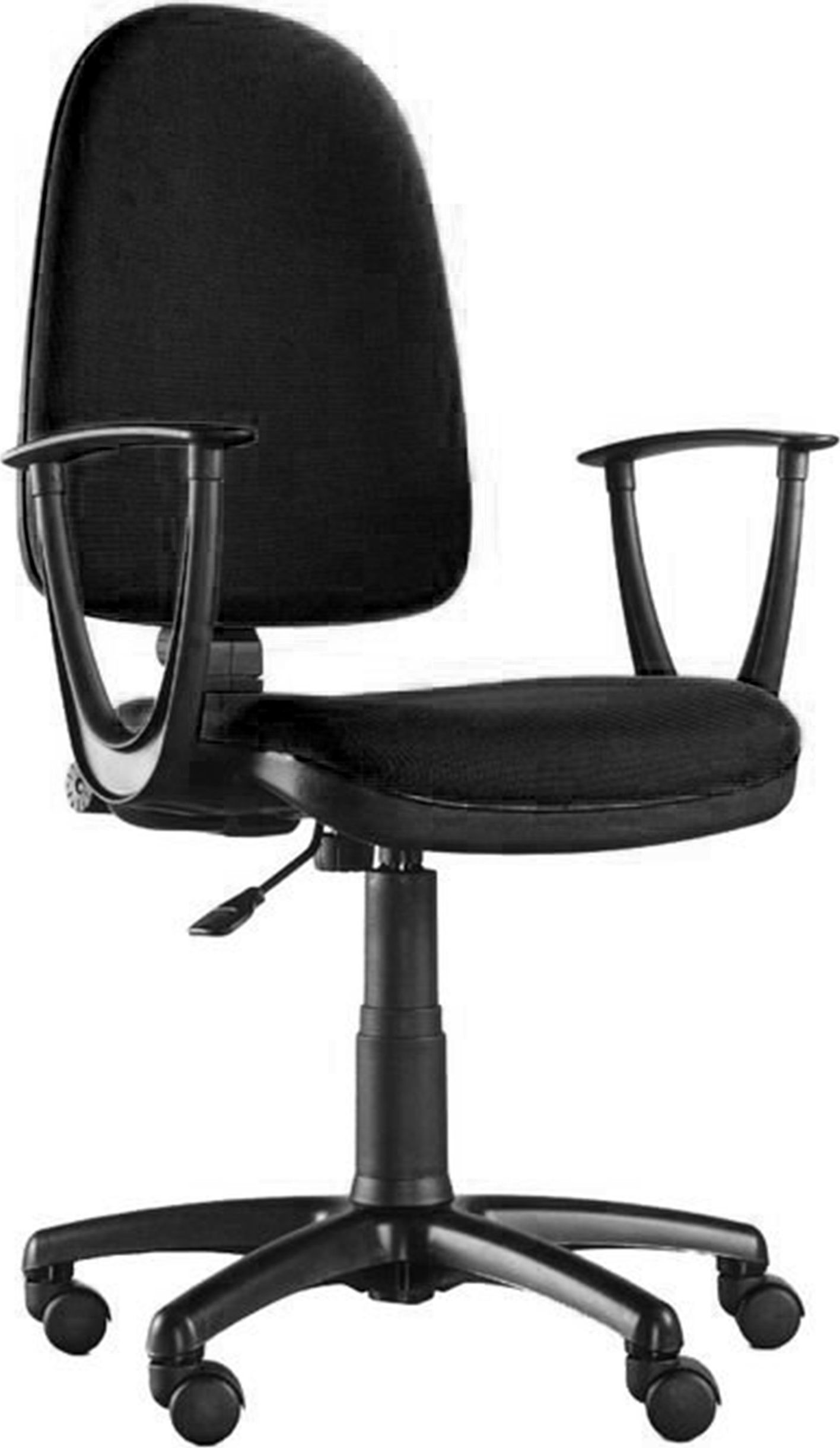 Krzeslo biurowe Office Products Evia Czarne 23023531-05 (5901503617519) datorkrēsls, spēļukrēsls