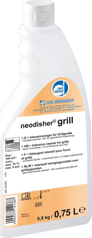 Neodisher Neodisher Grill - Srodek do czyszczenia piekarnika, koncentrat - 750 ml 323947 (4029577141400) Sadzīves ķīmija