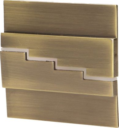 Oprawa schodowa Orno Lynx LED mosiadz mat (OR-OS-1532L3/BR) OR-OS-1532L3/BR (5902560326437)