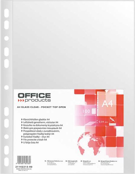 Office Products A4 Krystaliczna 100szt (21142215-90) 5901503651636 (5901503651636) laminators