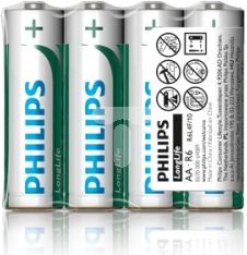 Philips Bateria LongLife AA / R6 4 szt. R6L4F/10 (8712581549664) Baterija