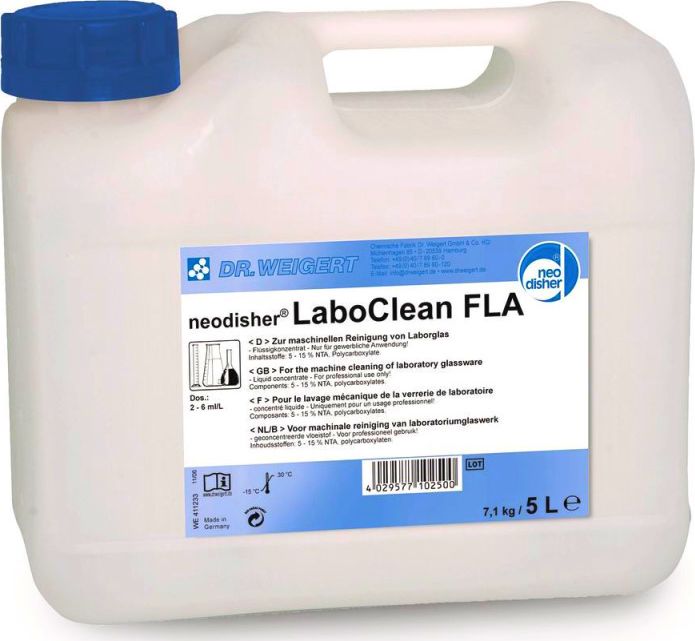 Neodisher Neodisher LaboClean FLA - Wysoko alkaliczny srodek myjacy do szkla laboratoryjnego - 5 l 461333 (4029577119539)