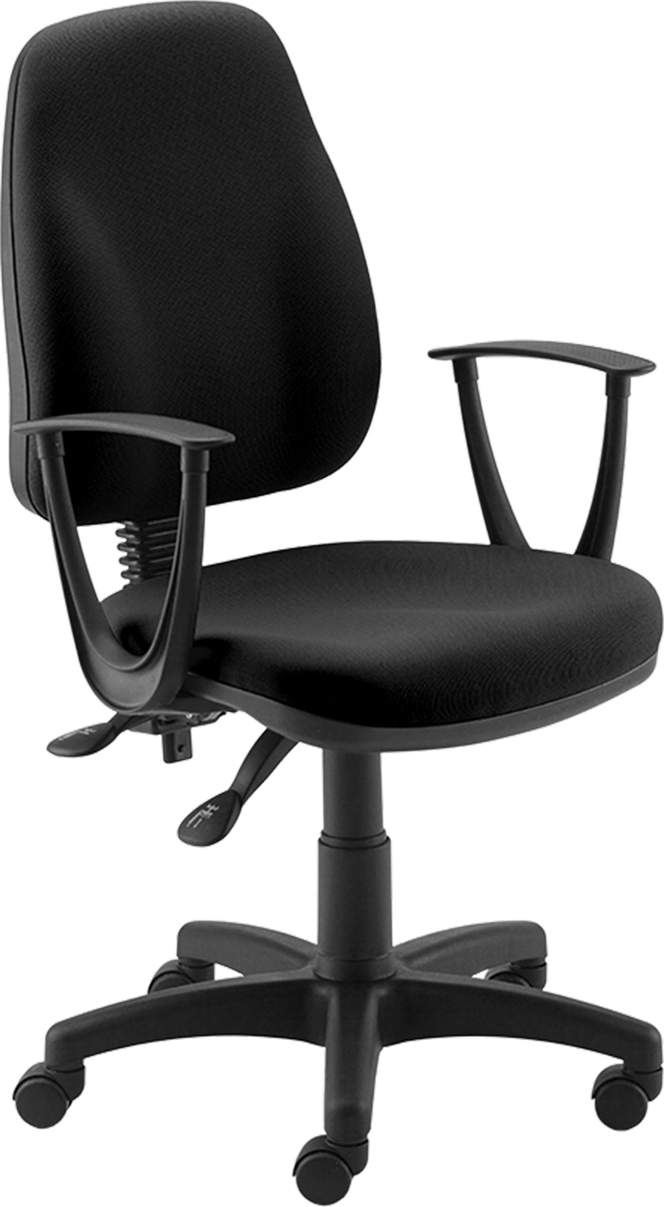 Krzeslo biurowe Office Products Paros Czarne 23023521-05 (5901503617502) datorkrēsls, spēļukrēsls