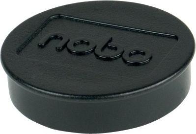 Nobo Magnesy do tablic 38 mm (1,5 kg), czarne, , 10 szt. Nobo 1915305 mg 0134227 (5028252611275) biroja tehnikas aksesuāri