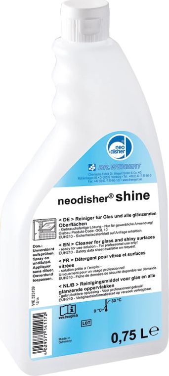 Neodisher Neodisher Shine - Srodek do mycia powierzchni blyszczacych, koncentrat - 750 ml 323147 (4029577141851) Sadzīves ķīmija