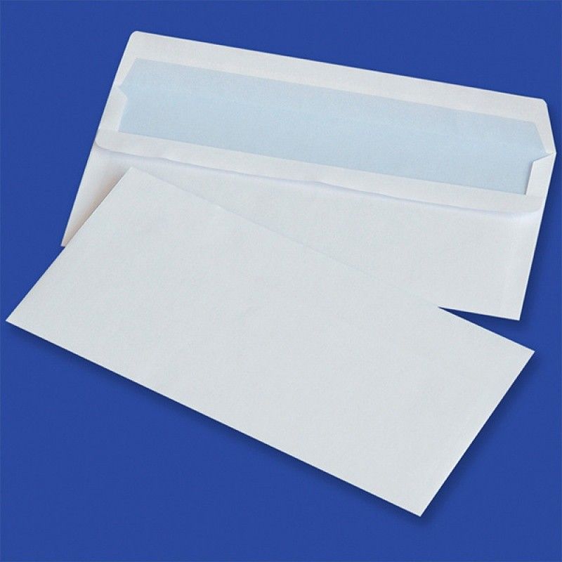 Office Products Koperty samoklejace OFFICE PRODUCTS, SK, DL, 110x220mm, 75gsm, 10szt., biale 15203212-14 (5901503605165)