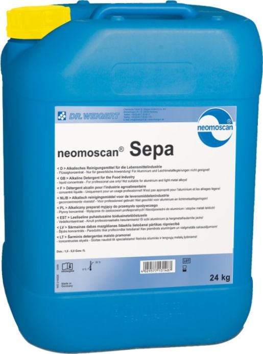 Neomoscan Neomoscan Sepa - Srodek do mycia maszyn w przemysle spozywczym - 24 kg 210026 (4029577131487) Sadzīves ķīmija
