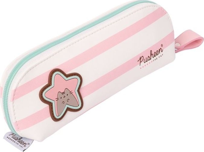 Pusheen Pencil Case - Rose Collection Pencil Case (11.5 x 9.5 cm) Skolas somas un penāļi