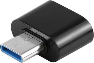 Adapter USB USB-C - USB Czarny  (26857) 26857 (5902012969953)