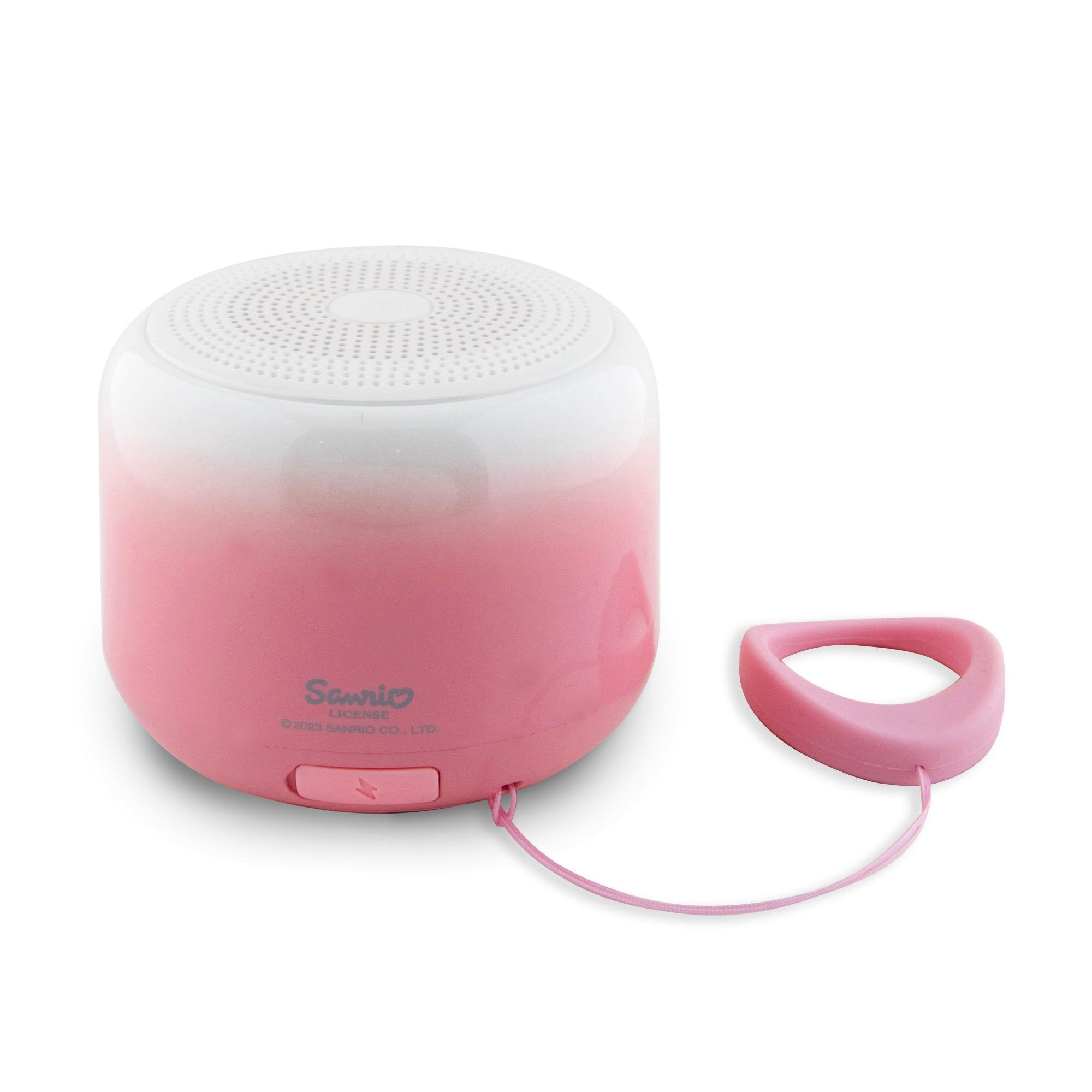 Hello Kitty Mini Bluetooth Speaker Kitty Head Logo Pink HKWSBT6GKEP (3666339190521) pārnēsājamais skaļrunis