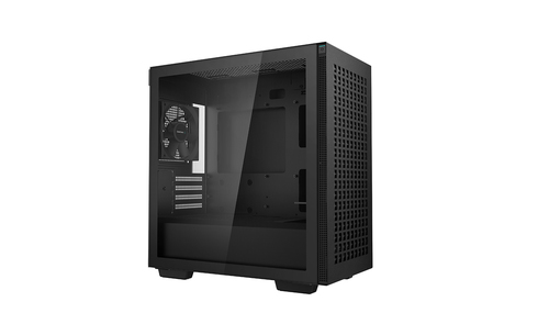 Deepcool | CH370 | Side window | Black | Micro ATX | Power supply included No | ATX PS2 Datora korpuss