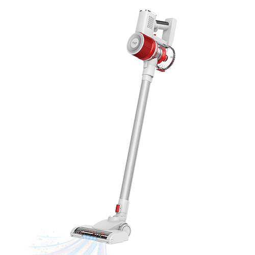 Vacuum Cleaner | AD 7051 | Cordless operating | 300 W | 22.2 V | Operating time (max) 30 min | White/Red Putekļu sūcējs