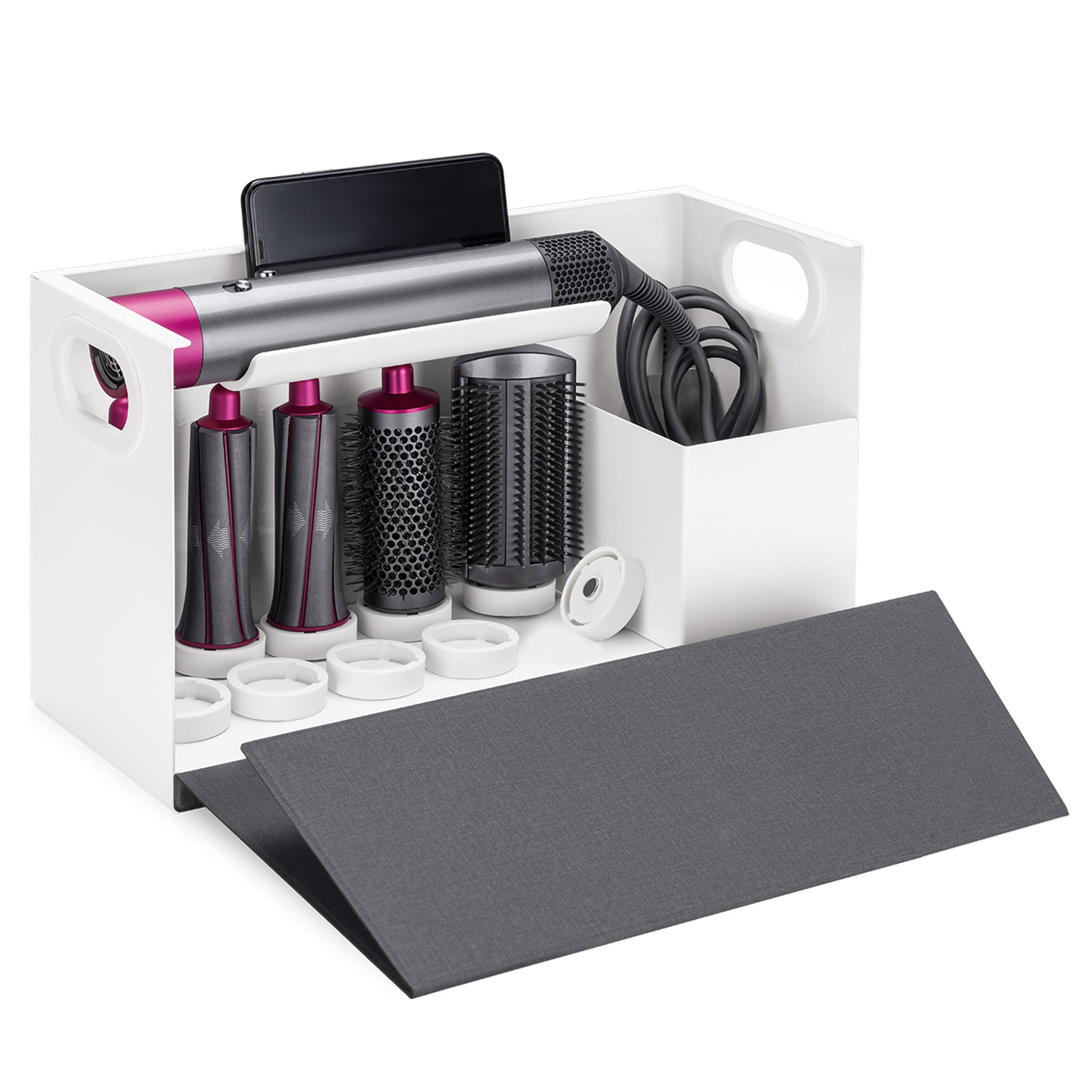 Organizer container for Dyson Airwrap Styler Maclean, 367x150x220mm, 8kg, MC-478
