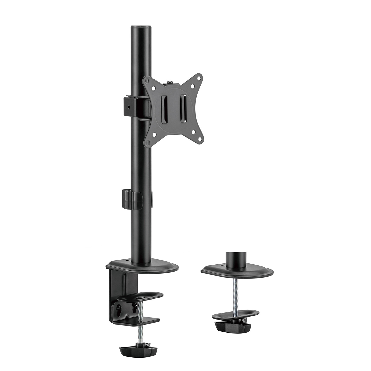 Maclean LCD monitor desk mount, VESA 75x75 and 100x100, 17-32