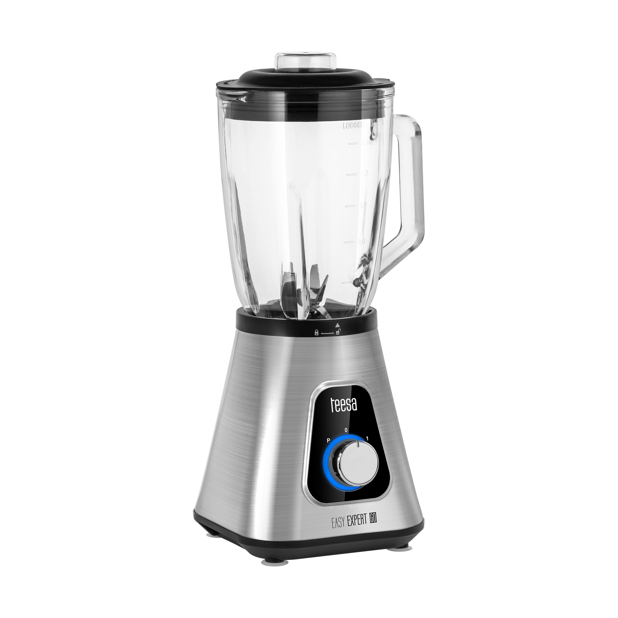 Blender kielichowy EASY EXPERT GO 1300W , szklany kielich 1,5L + kubek podrozny 600 ml LEC-TSA3549 Blenderis