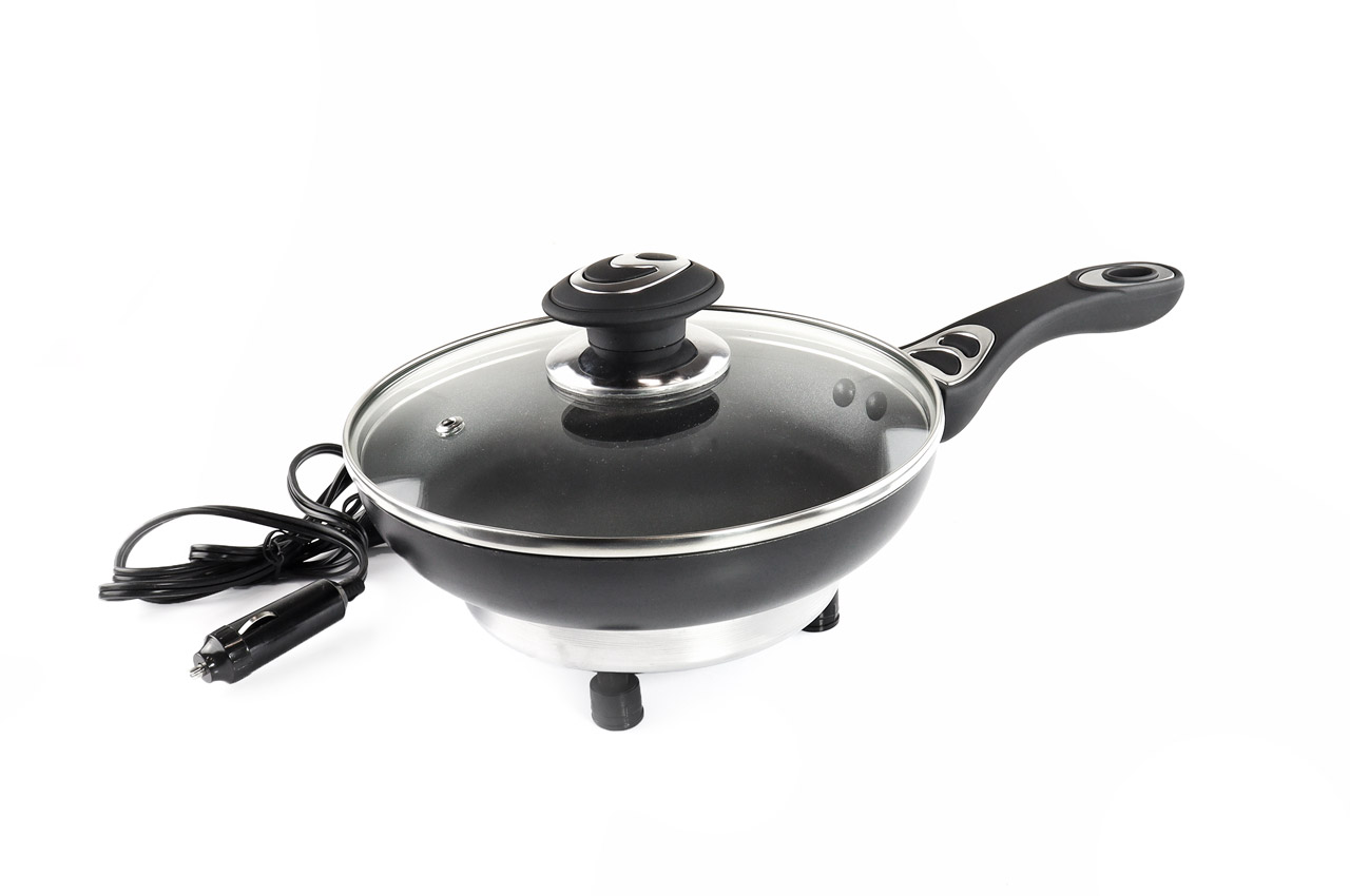 AMiO Electric frying pan for car 20cm x 4cm 250w 24v vafeļu panna