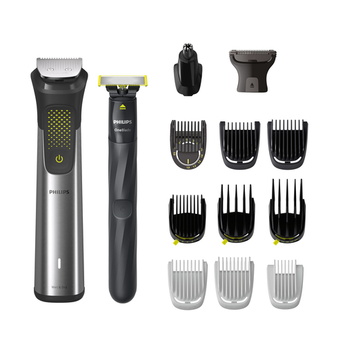 PHILIPS Multigroom series 9000 All-in-one trimmeris, MG9552/15 (Nedaudz boj.iepak.) matu, bārdas Trimmeris