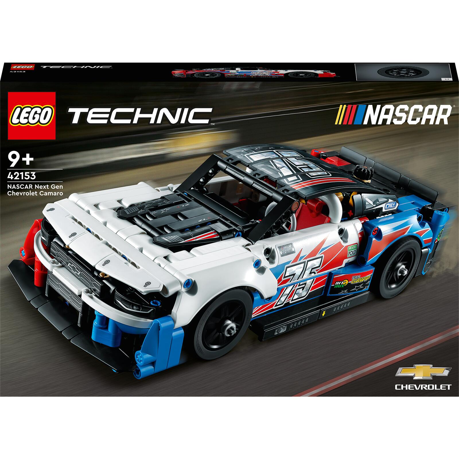 LEGO Technic NASCAR Next Gen Chevrolet Camaro ZL1 (42153) LEGO konstruktors