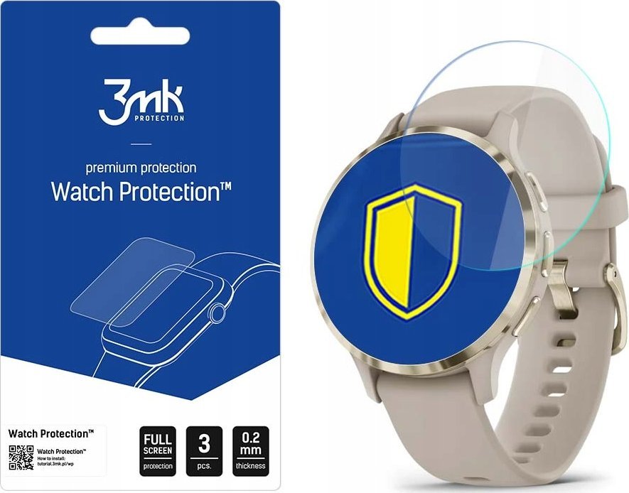3MK Garmin Venu 3s - Watch Protection ARC aizsardzība ekrānam mobilajiem telefoniem