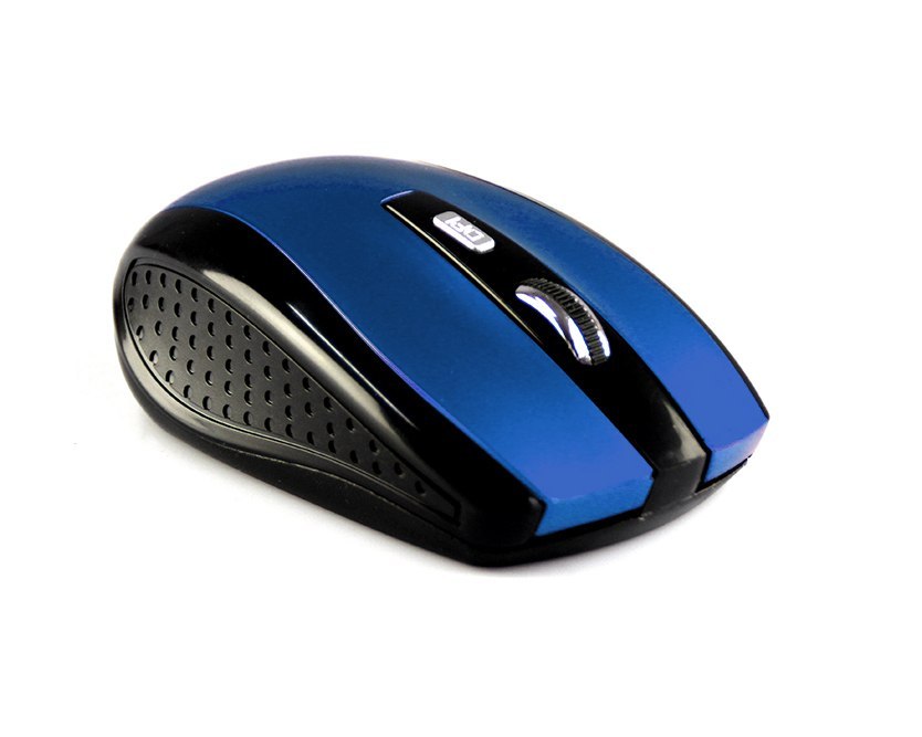 Media-tec RATON PRO - Wireless optical mouse, 1200 cpi, 5 buttons, color blue Datora pele