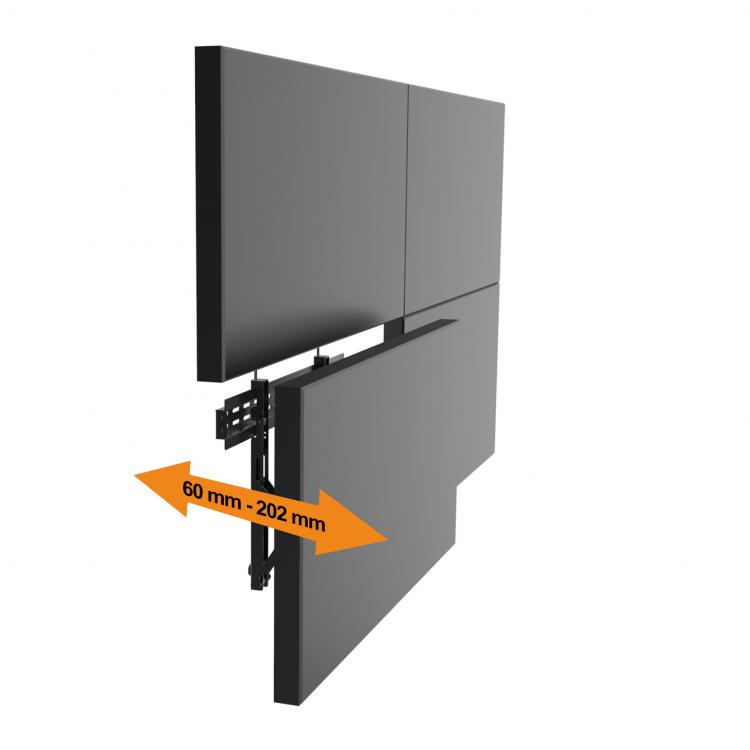 Sbox Video Wall Fixed Mount 37"-70" 45kg LVW02-46F TV stiprinājums