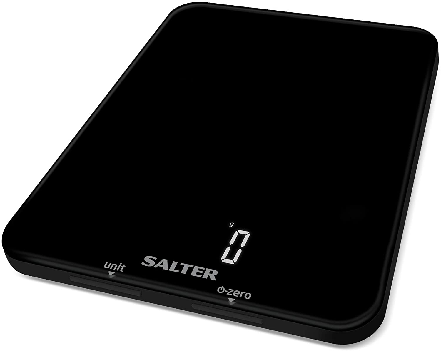 Salter 1180 BKDR Phantom Digital Kitchen Scale - Black 5010777147940 virtuves svari