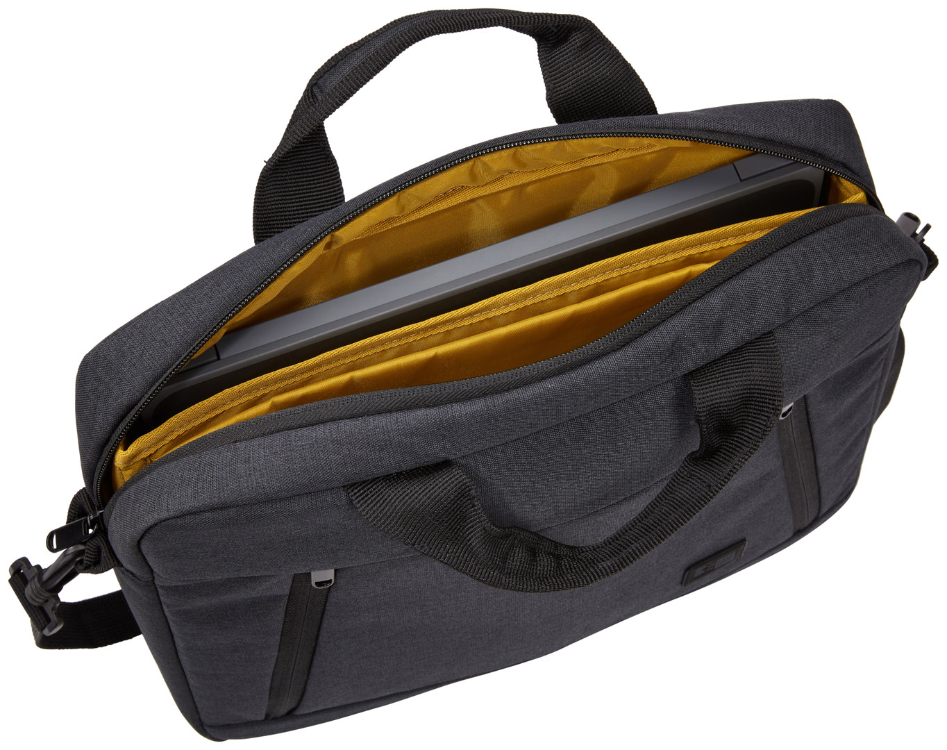 Case Logic Huxton HUXA-215 - Notebook-Schultertasche - 39.6 cm (15.6) - Schwarz 85854251358 portatīvo datoru soma, apvalks