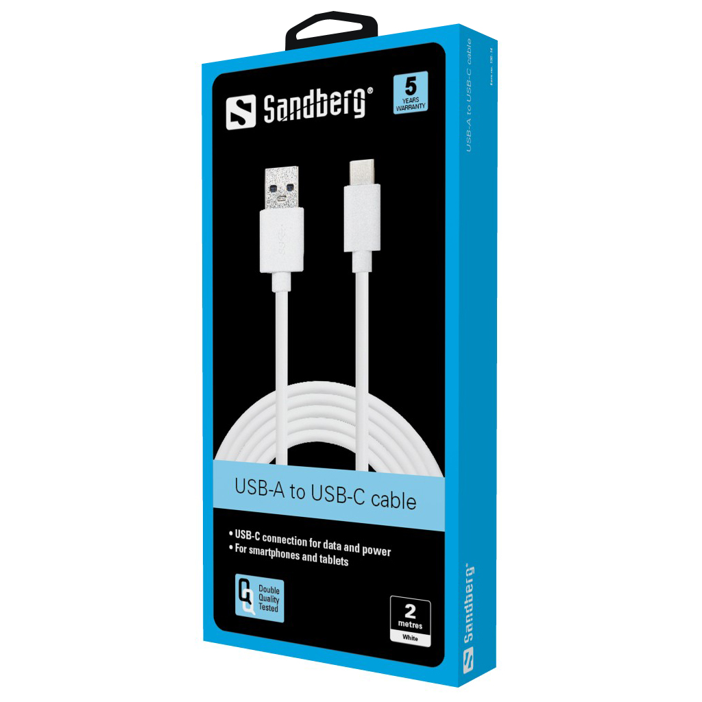 Sandberg USB-C 3.1 to USB-A 3.0 Cable 2M USB kabelis