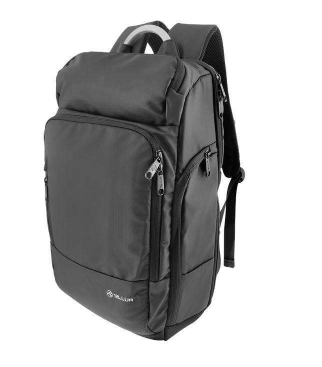 Tellur 17.3 Notebook Backpack Business L, USB port, black TLL611242 portatīvo datoru soma, apvalks