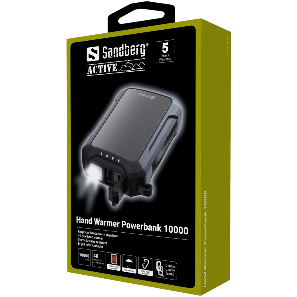 SANDBERG Hand Warmer Powerbank 10000 Baterija