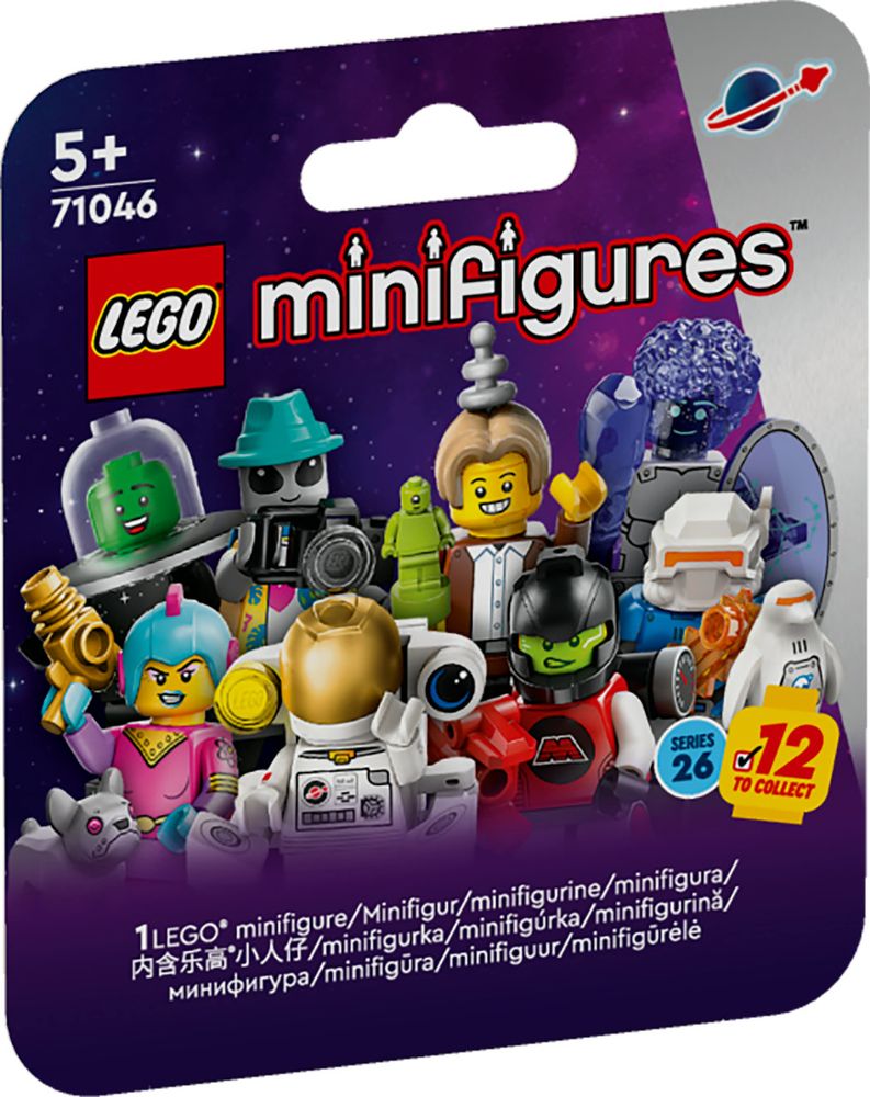 LEGO Minifigures - Minifiguren Weltraum Serie 26  5702017595597 LEGO konstruktors