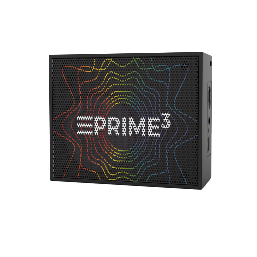 Bluetooth speaker PRIME3 UP! ABT02BK (black color) pārnēsājamais skaļrunis