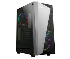 ZALMAN S4 Plus ATX Mid Tower PC Case RGB Fan Datora korpuss