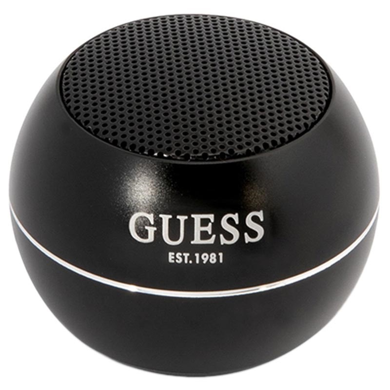 Glosnik Guess Guwsalged Mini czarny (GUE002429) pārnēsājamais skaļrunis