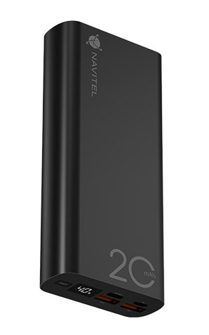 Navitel PWR20 AL BLACK Portable Charger Navitel iekārtas lādētājs